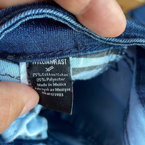 William Rast Dark Wash Straight Leg Jeans size 28 - Picture 5 of 7